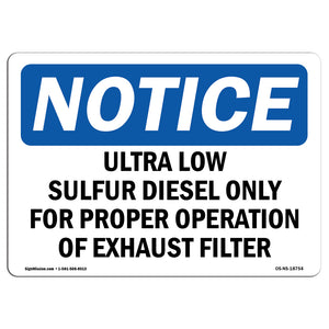 Ultra Low Sulfur Diesel Only For Proper