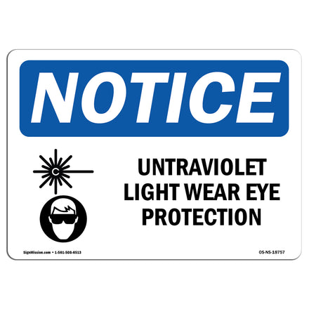 Ultraviolet Light Wear Eye Protection