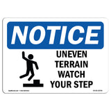 Uneven Terrain Watch Your Step