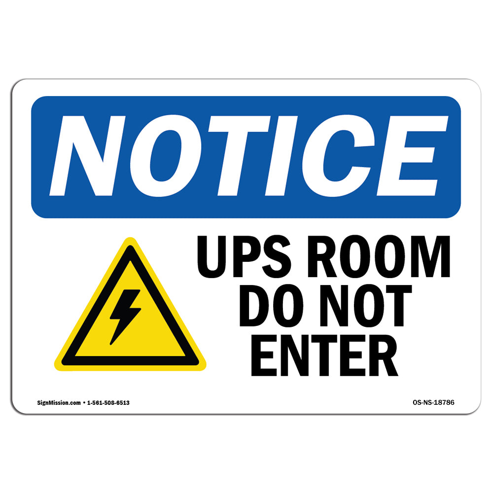 UPS Room Do Not Enter