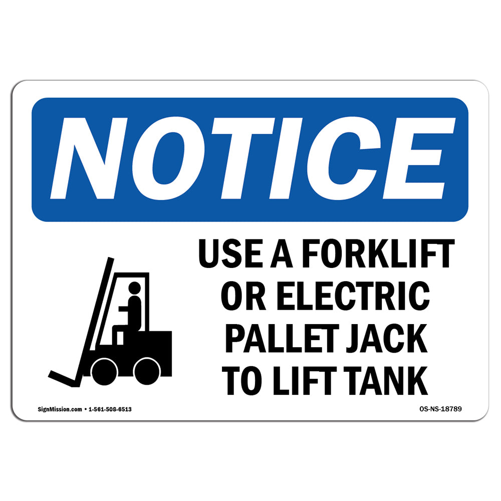 Use A Forklift Or Electric Pallet