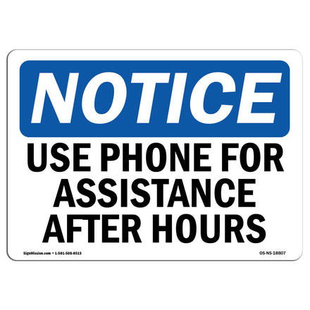 Use Phone For Assistance After Hours