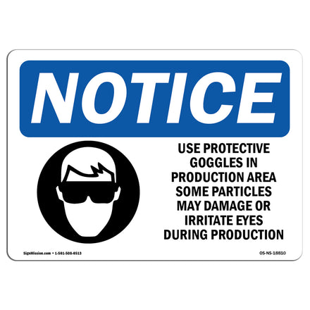 Use Protective Goggles In Production