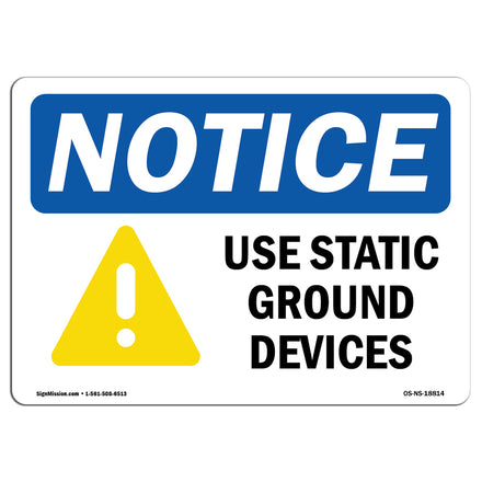 Use Static Ground Devices