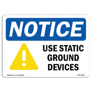 Use Static Ground Devices