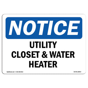 Utility Closet And Water Heater