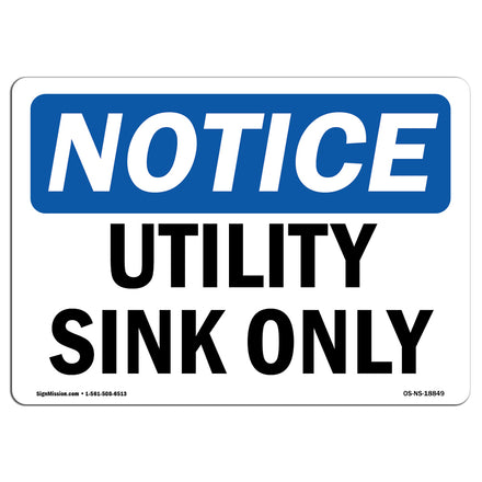 Utility Sink Only