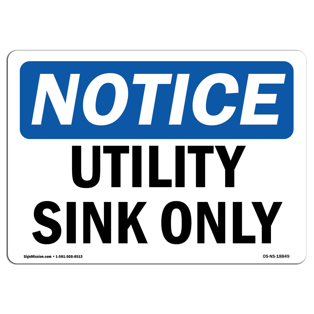 Utility Sink Only