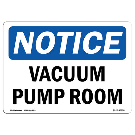 Vacuum Pump Room