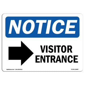 Visitor Entrance [Right Arrow]