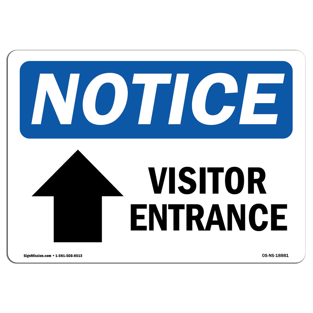 Visitor Entrance [Up Arrow]