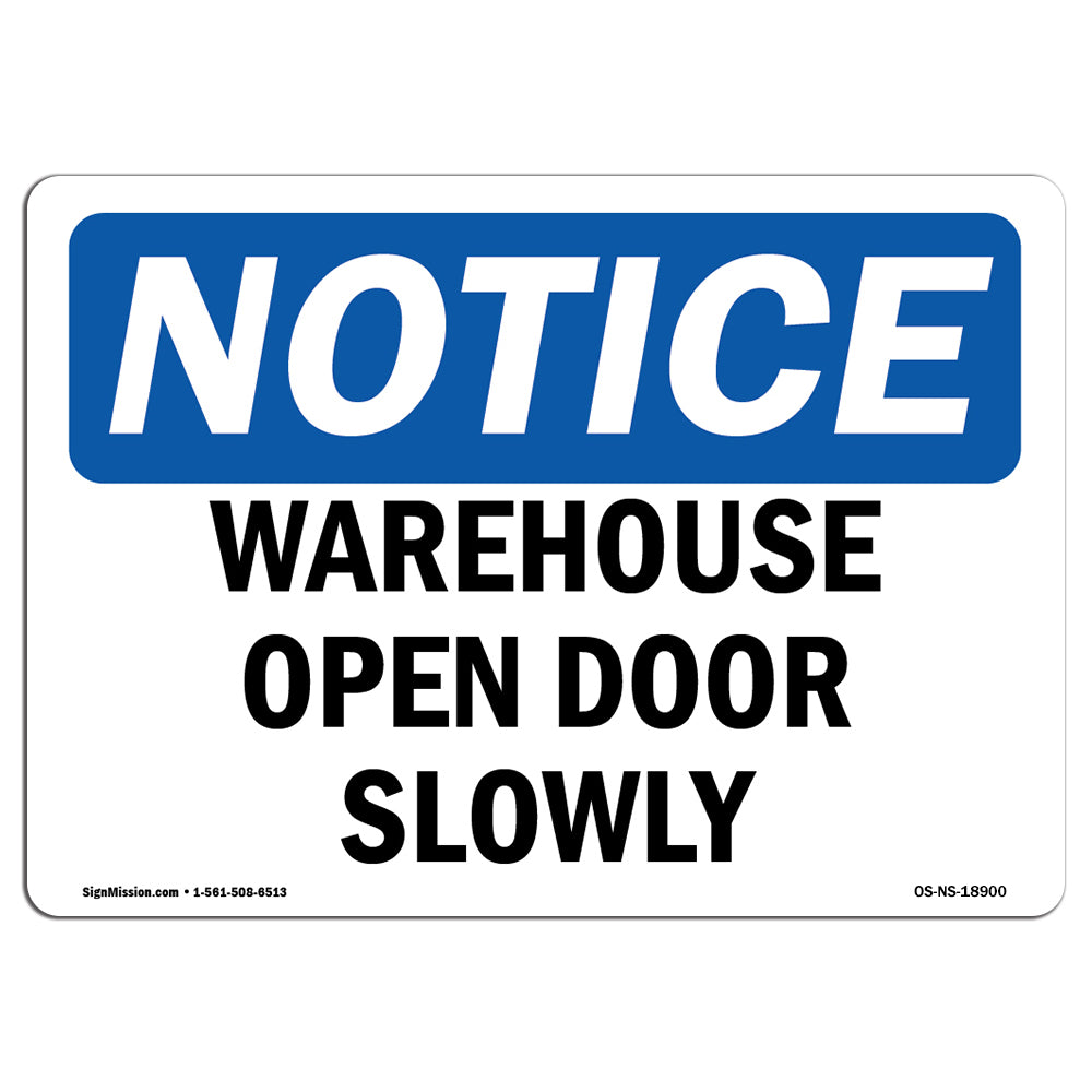 Warehouse Open Door Slowly