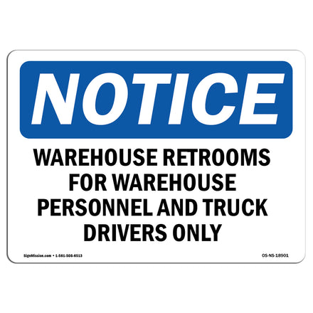 Warehouse Restrooms For Warehouse Personnel