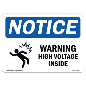 Warning High Voltage Inside