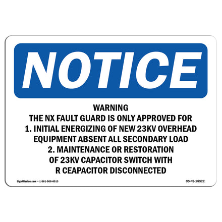 Warning The Nx Fault Guard Is Only Approved