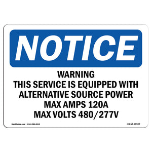 Warning This Service Is Equipped With Alternative