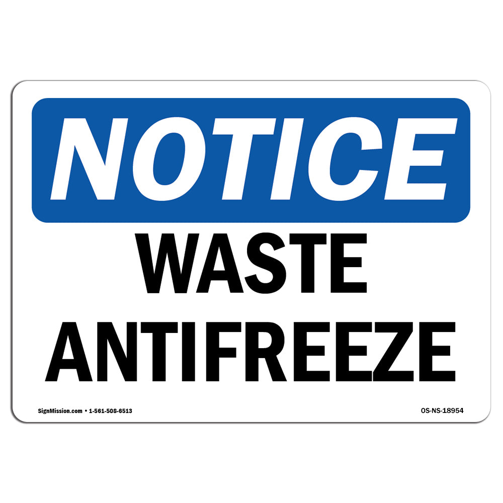 Waste Antifreeze