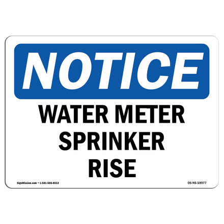 Water Meter Sprinkler Riser