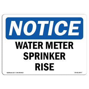 Water Meter Sprinkler Riser