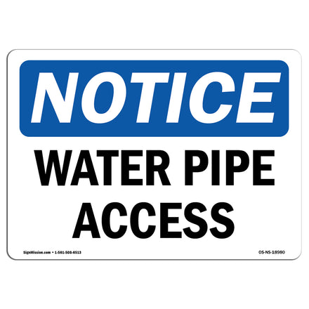 Water Pipe Access