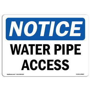 Water Pipe Access