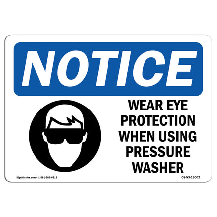 Wear Eye Protection When Using