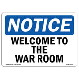 Welcome To The War Room