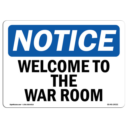 Welcome To The War Room