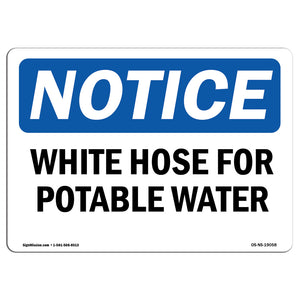 White Hose For Potable Water