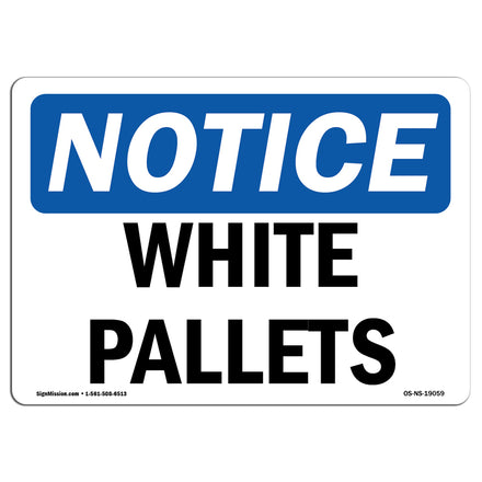 White Pallets