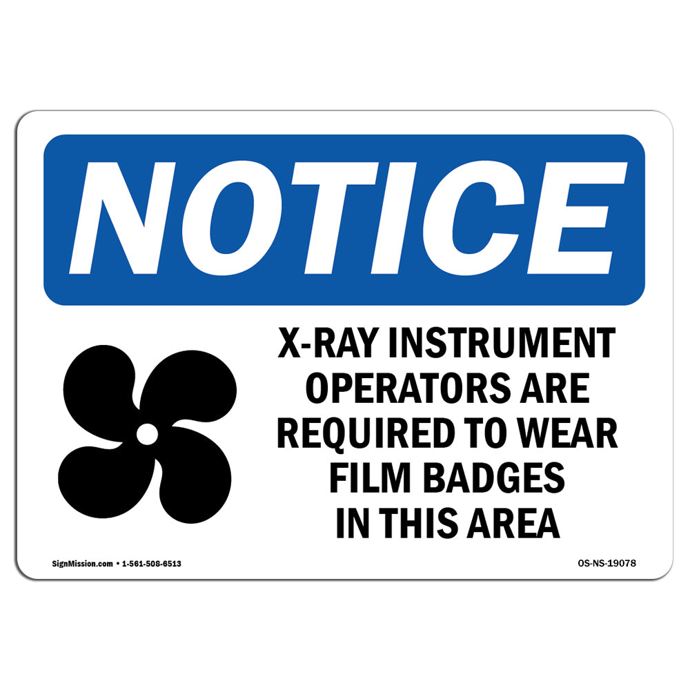 X-Ray Instrument Operators Are