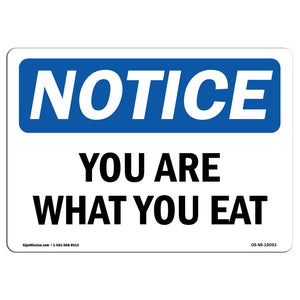 You Are What You Eat