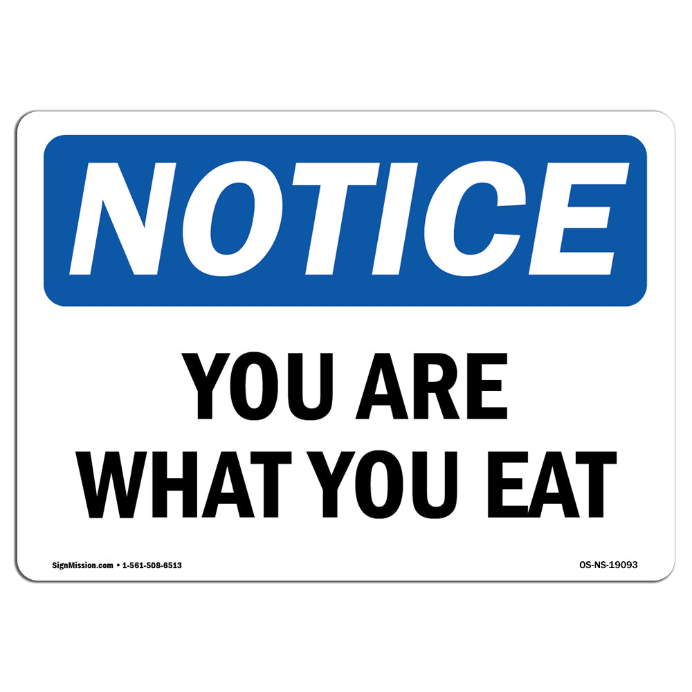 You Are What You Eat