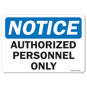 Authorized Personnel Only