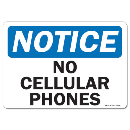 No Cellular Phones