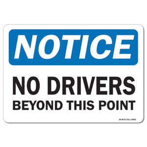 No Drivers Beyond This Point