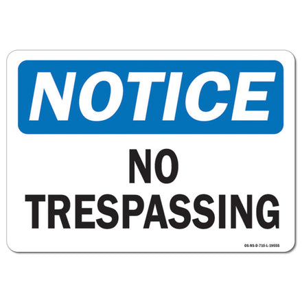 No Trespassing