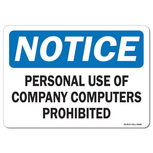 Personal Use Of Company Computers Is Prohibited