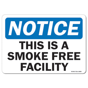 This Is A Smoke Free Facility