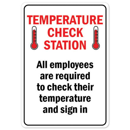 Temperature Check Station