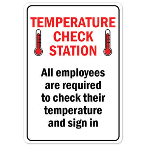 Temperature Check Station