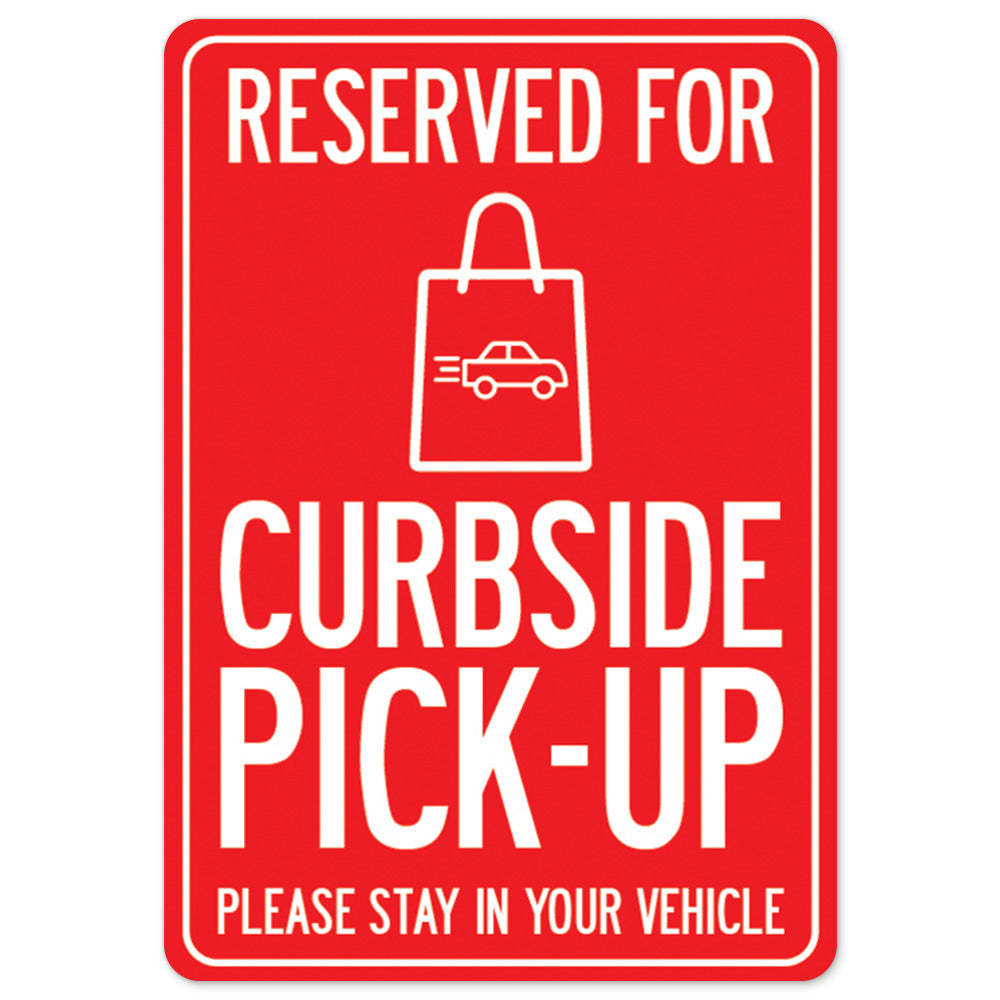 Reserved For Curbside Pick-up