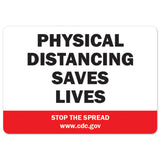 Physical Distancing Saves Lives