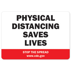Physical Distancing Saves Lives