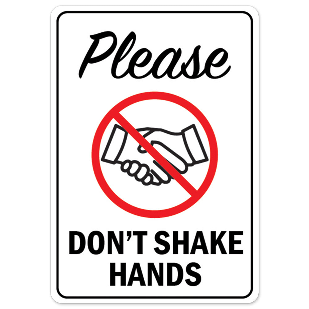 Please Don’t Shake Hands