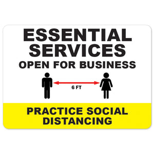Essential Services Open For Business