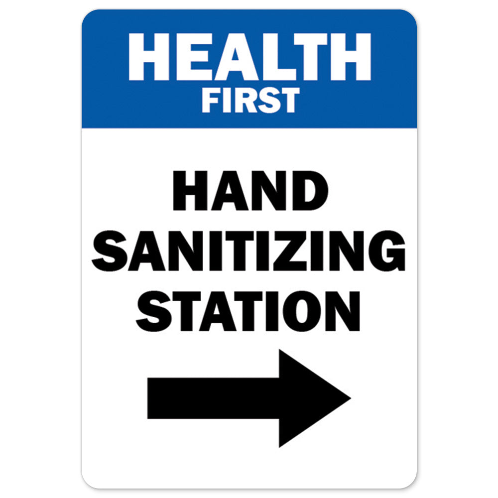 Health First Hand Sanitizing Station
