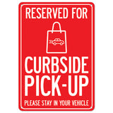 Reserved For Curbside Pick-up