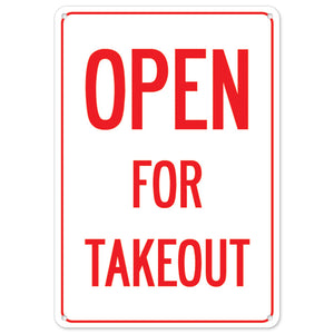 Open For Takeout