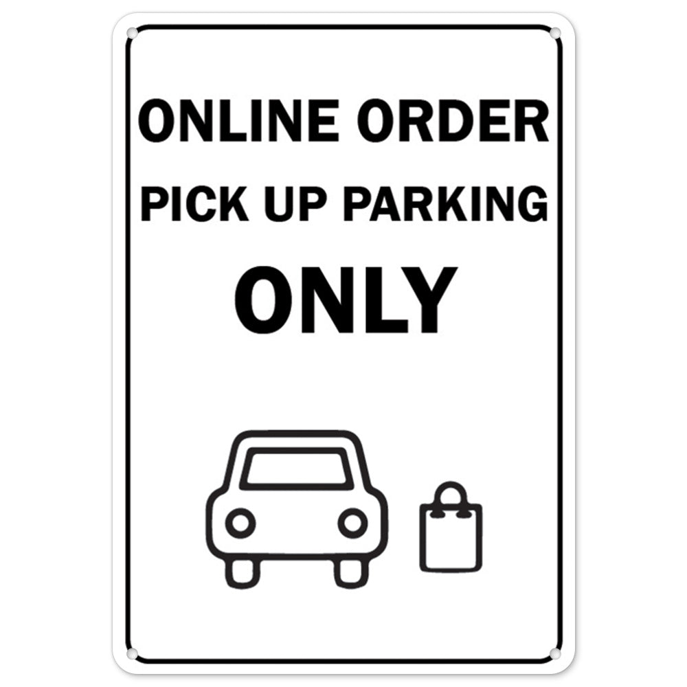 Online Order Pick Up Parking Only